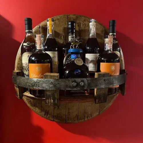 Prateleira de barril de uísque Bourbon