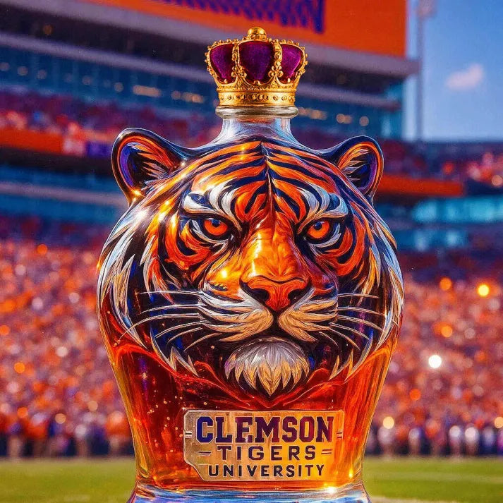 Garrafa de Whisky Clemson Tigers