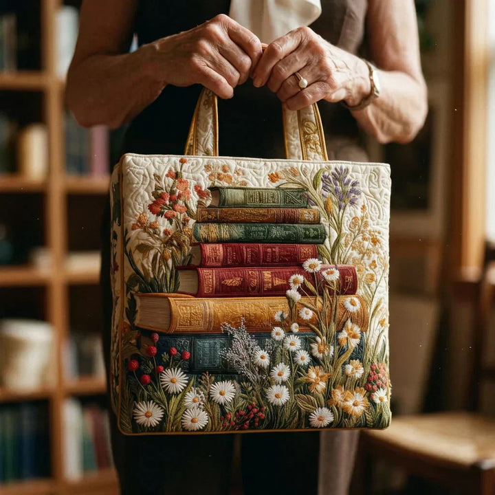Bolsas acolchoadas artesanais - Motivo Floral
