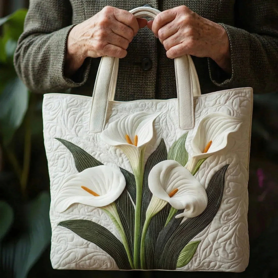 Bolsa acolchoada artesanal - Aromi Bianchi