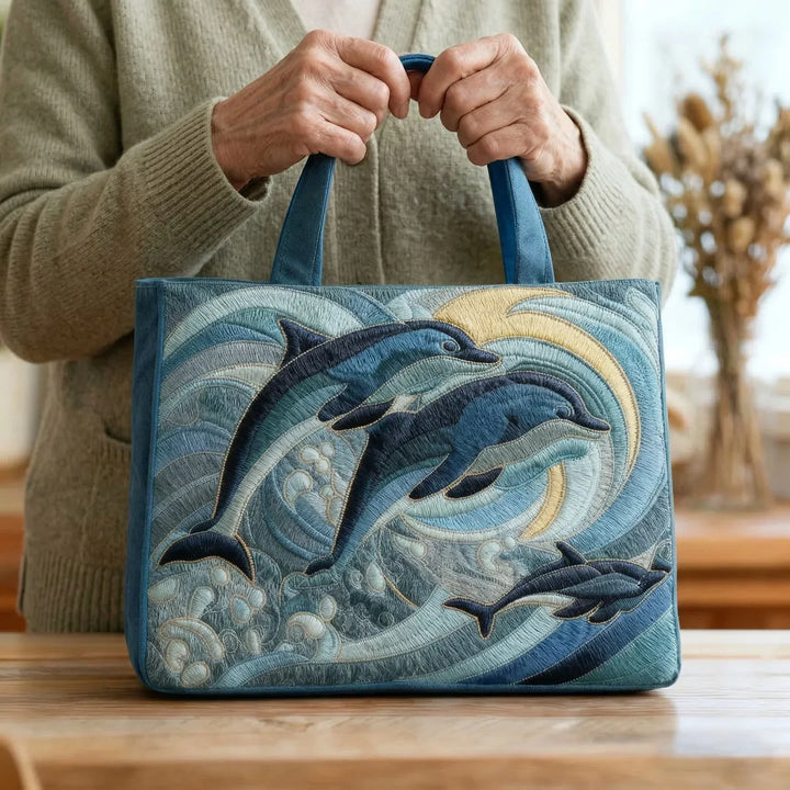 Bolsa artesanal - Golfinho do Oceano