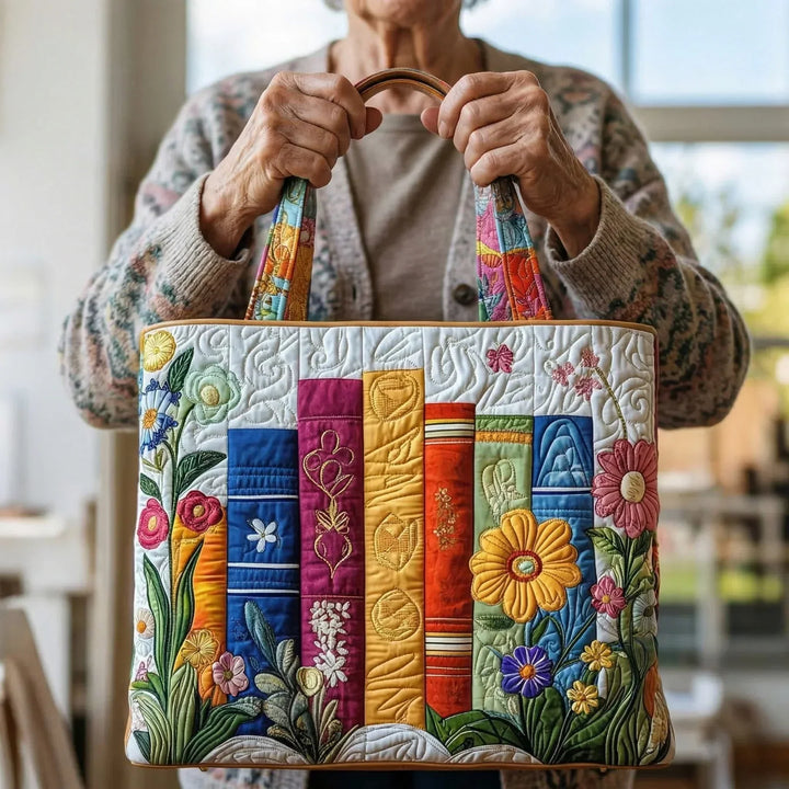 Bolsas Artesanais - Biblioteca Floral