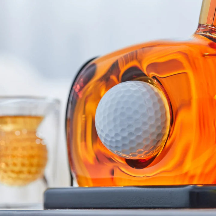 Conjunto de Decantador de Whisky Golf