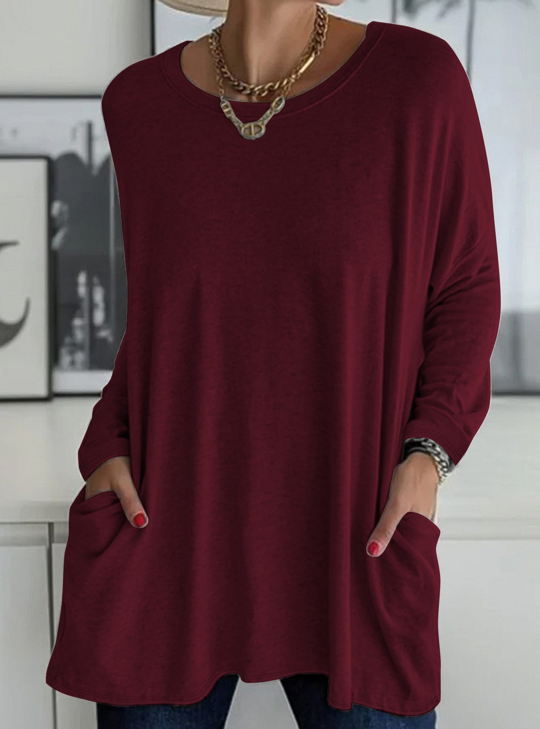 Morgan™ | T-shirt tunique fluida