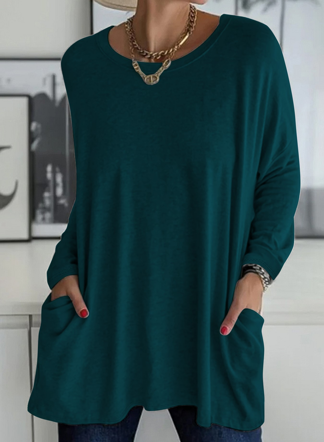 Morgan™ | T-shirt tunique fluida