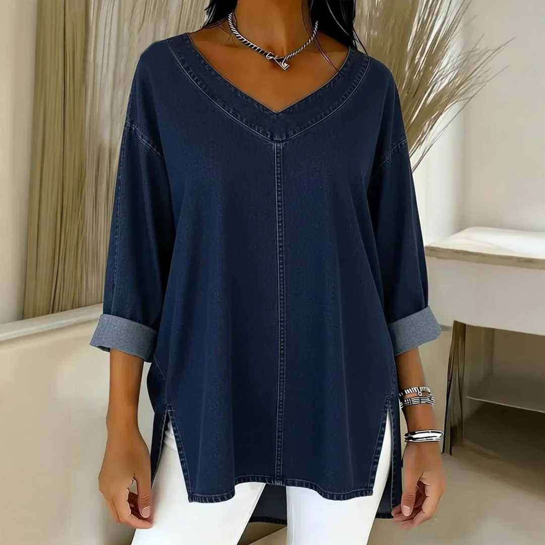 Shannon™ | Top fluido intemporal