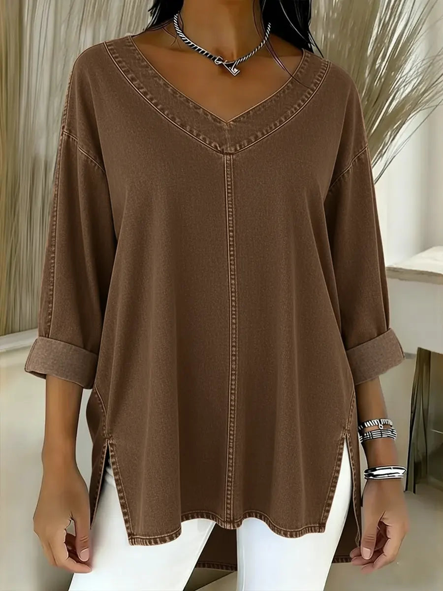 Shannon™ | Top fluido intemporal