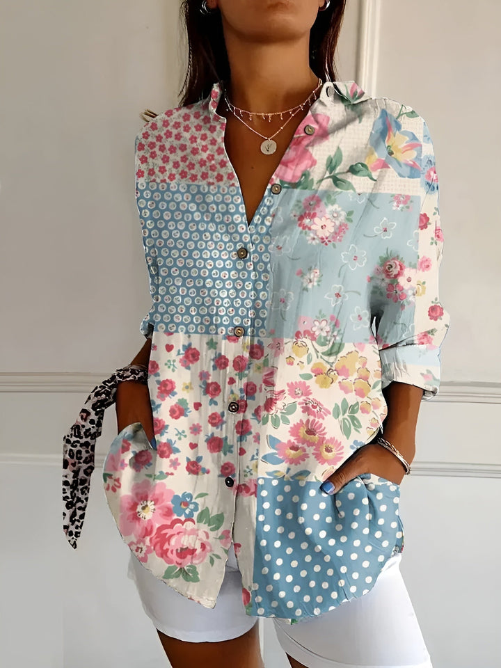 Kaitlyn™ | Chemisier floral fluido