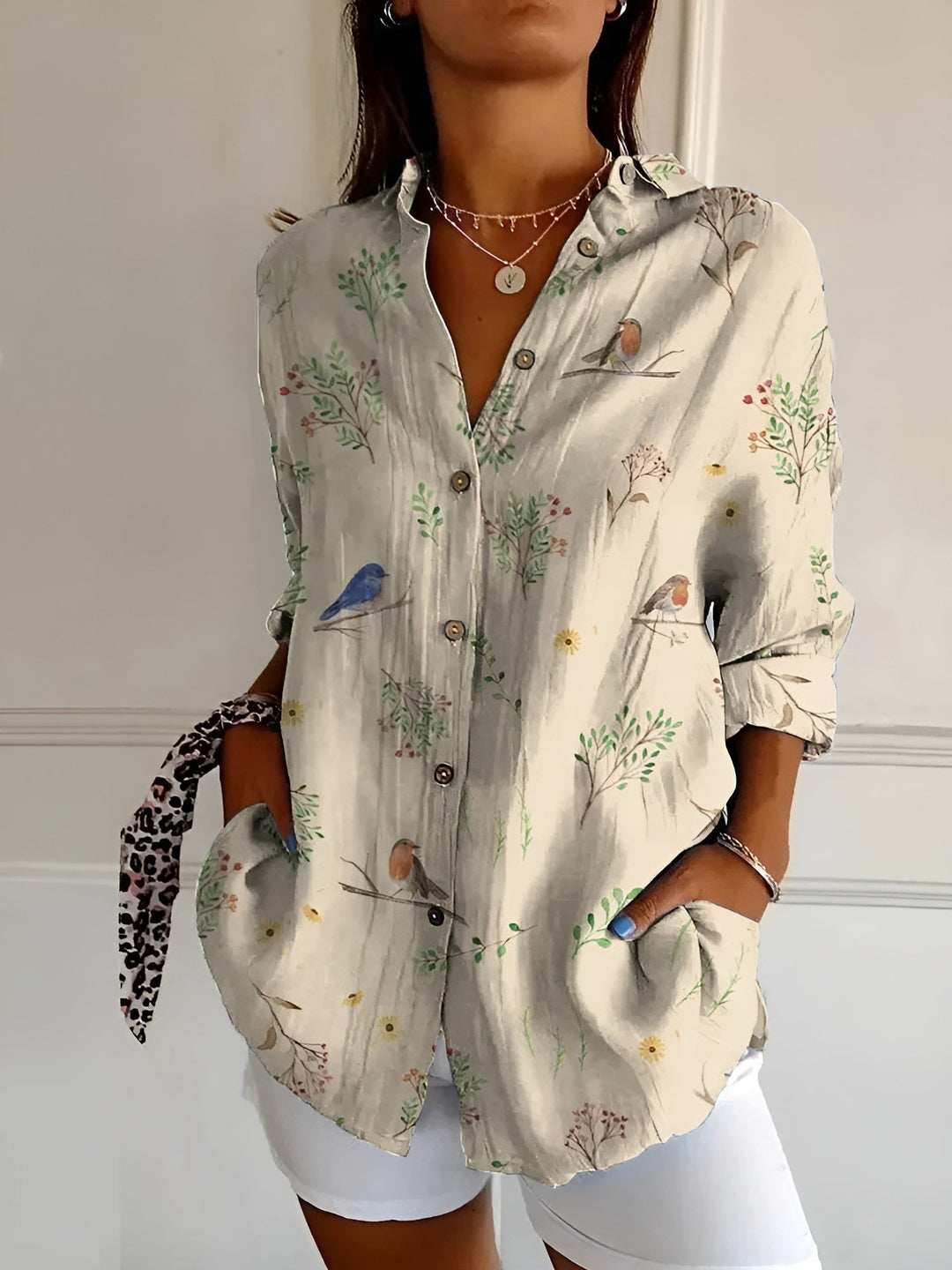Kaitlyn™ | Chemisier floral fluido
