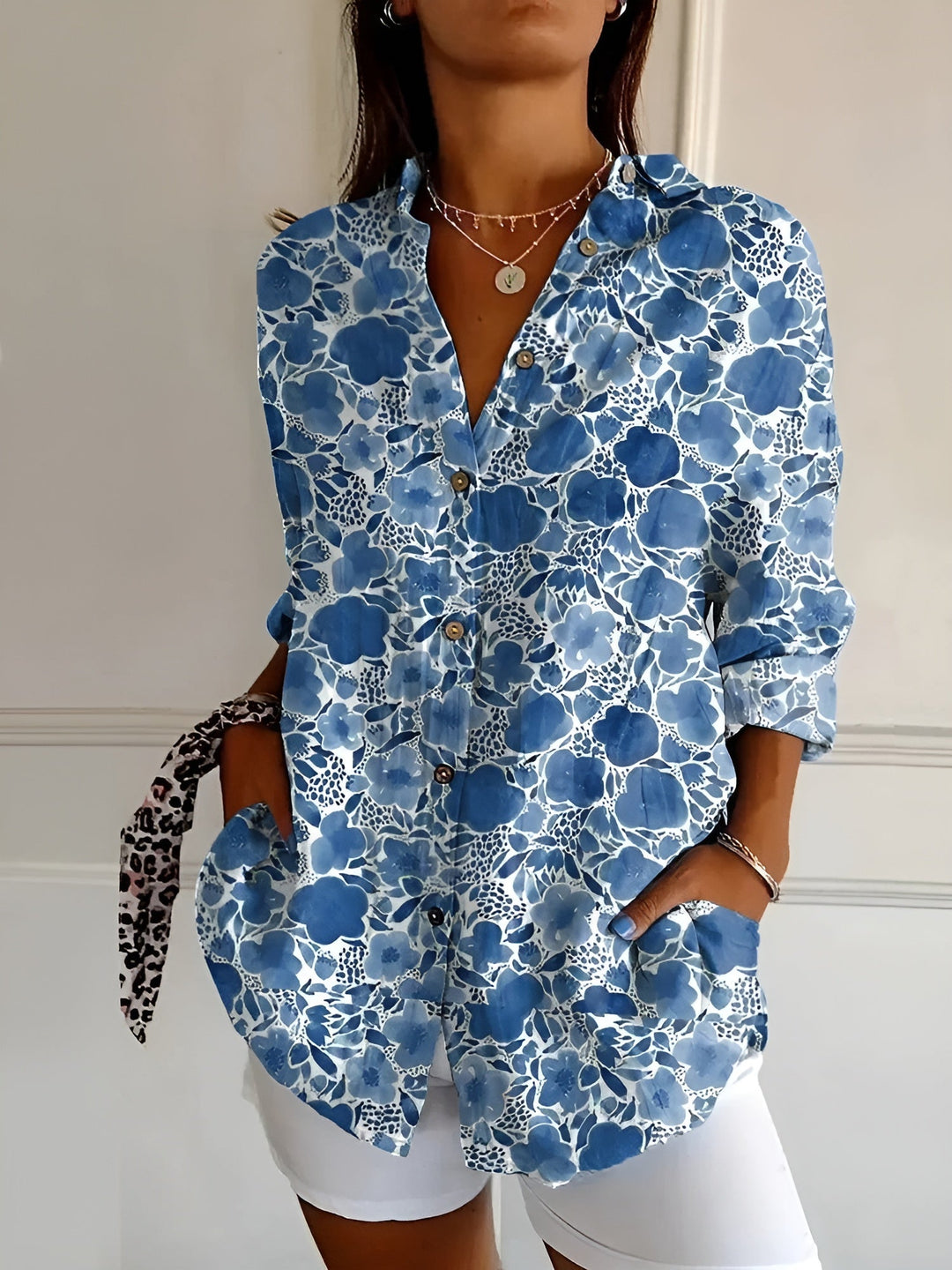 Kaitlyn™ | Chemisier floral fluido