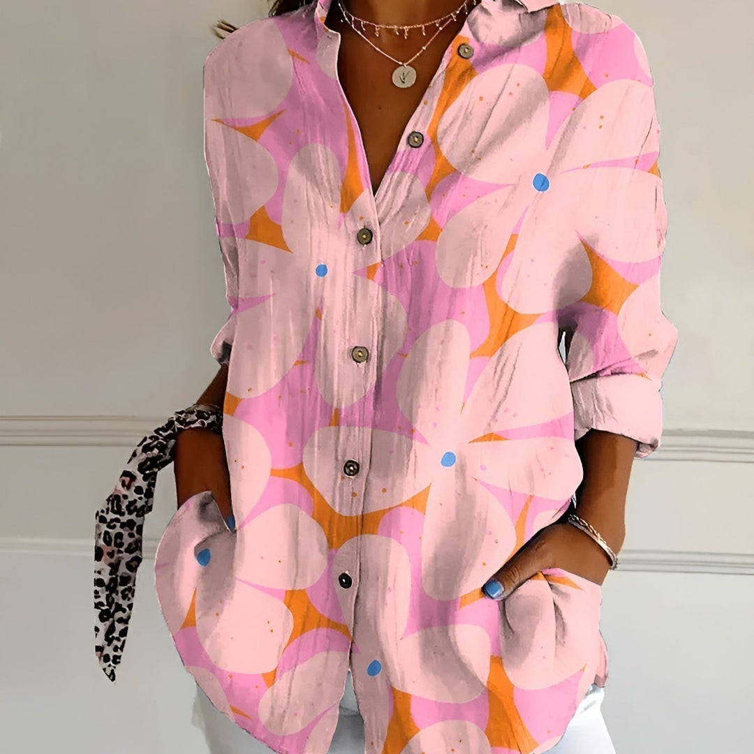 Kaitlyn™ | Chemisier floral fluido